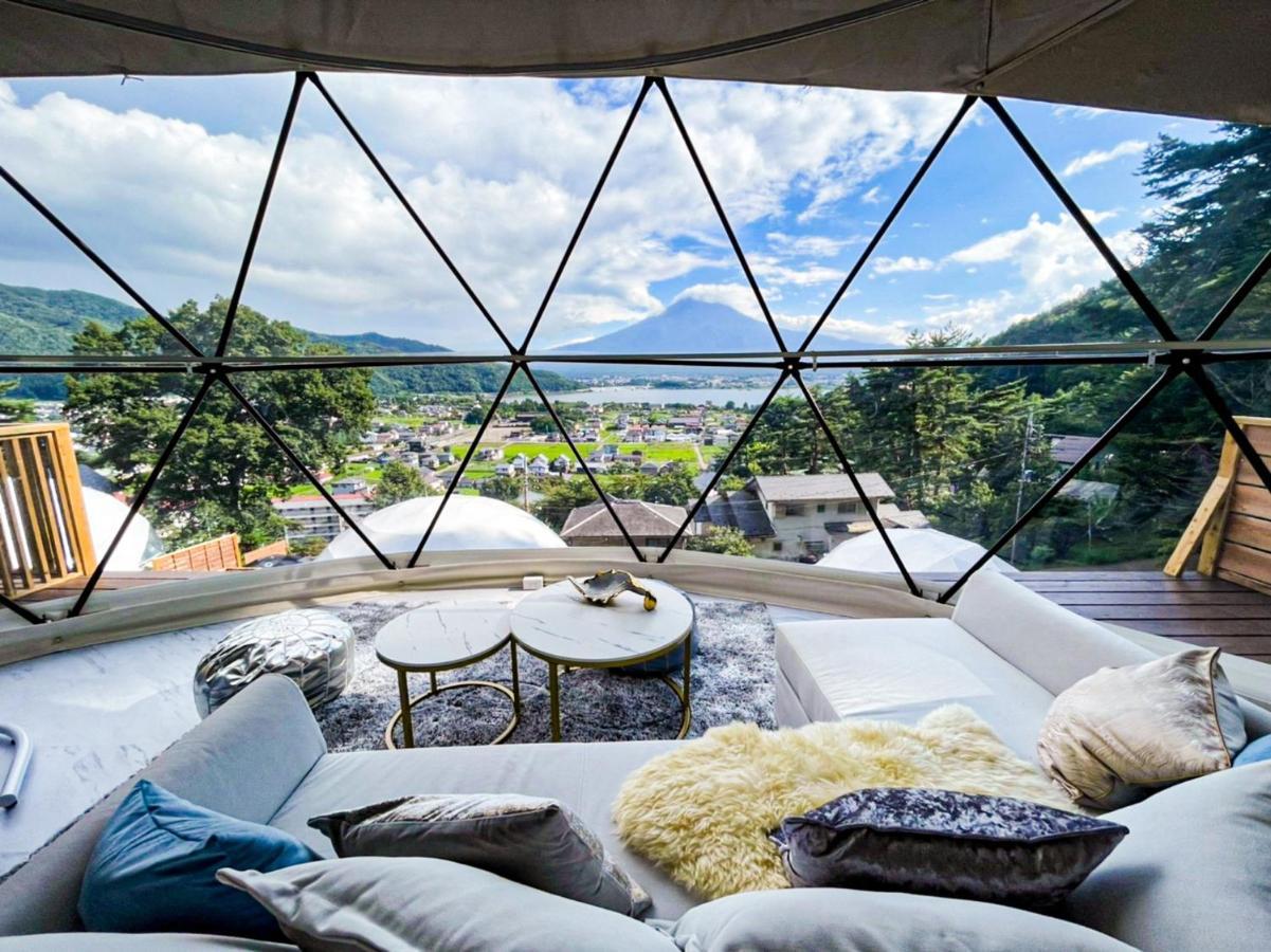 Mt,Fuji Glamping Terrace Minenohana - Vacation Stay 35711V Fujikawaguchiko Εξωτερικό φωτογραφία