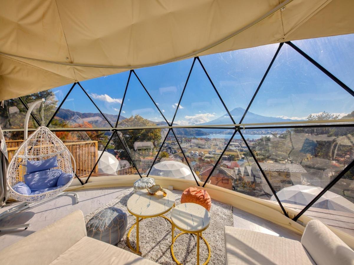 Mt,Fuji Glamping Terrace Minenohana - Vacation Stay 35711V Fujikawaguchiko Εξωτερικό φωτογραφία