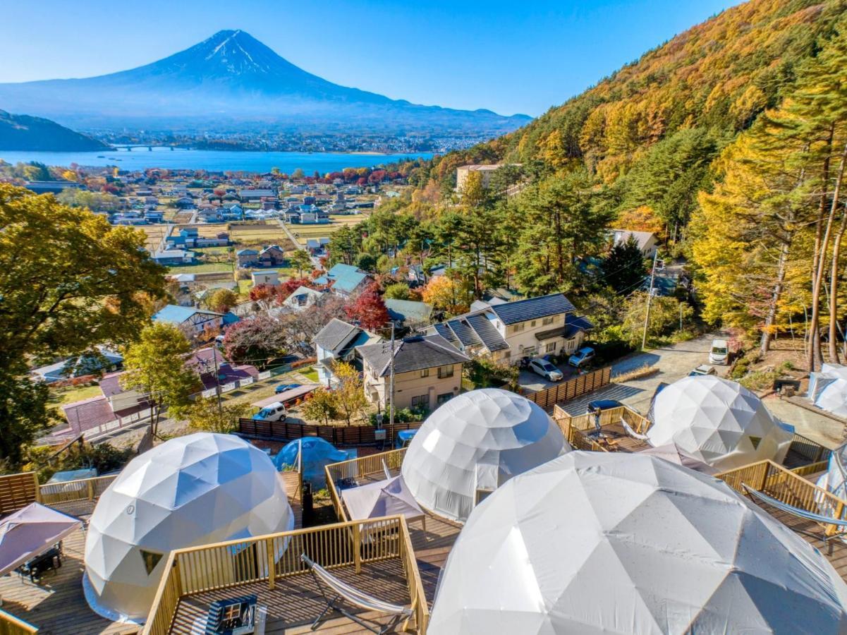 Mt,Fuji Glamping Terrace Minenohana - Vacation Stay 35711V Fujikawaguchiko Εξωτερικό φωτογραφία