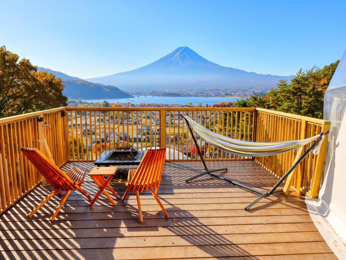 Mt,Fuji Glamping Terrace Minenohana - Vacation Stay 35711V Fujikawaguchiko Εξωτερικό φωτογραφία